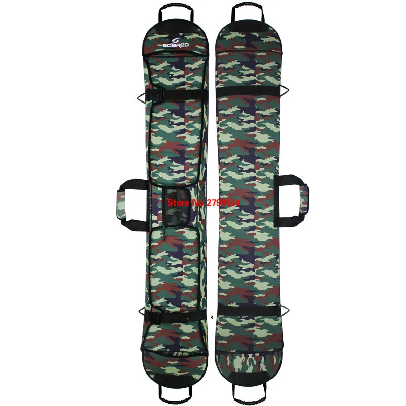 New Ski Board Bag Snowboard Bag Skiing Board Bags Scratch-Resistant Monoboard Plate Protective Case Diving Cloth Half Coverage