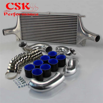 

FMIC Front Mount Intercooler + Pipe Kit Fits For Nissan Skyline R33 R34 GTR RB26DETT Black/Red/Blue