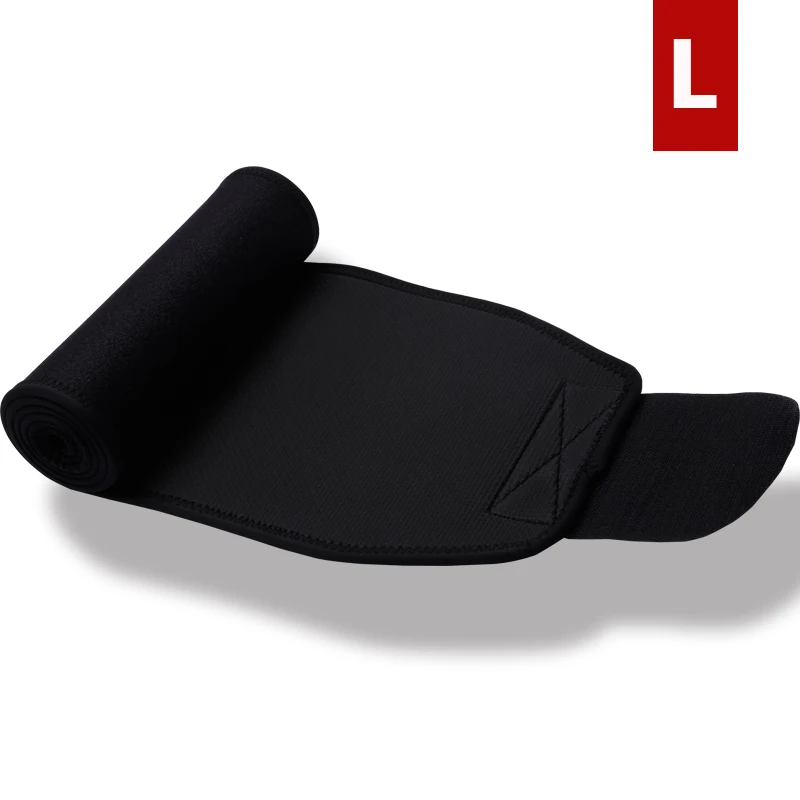 Black-Large Нарукавная повязка Регулируемая тренировка фитнес Surpport пояс Поезд Талия держать пояс для фитнеса спортивный пояс мощность животик Тонкий ремни военный - Цвет: Black-Large