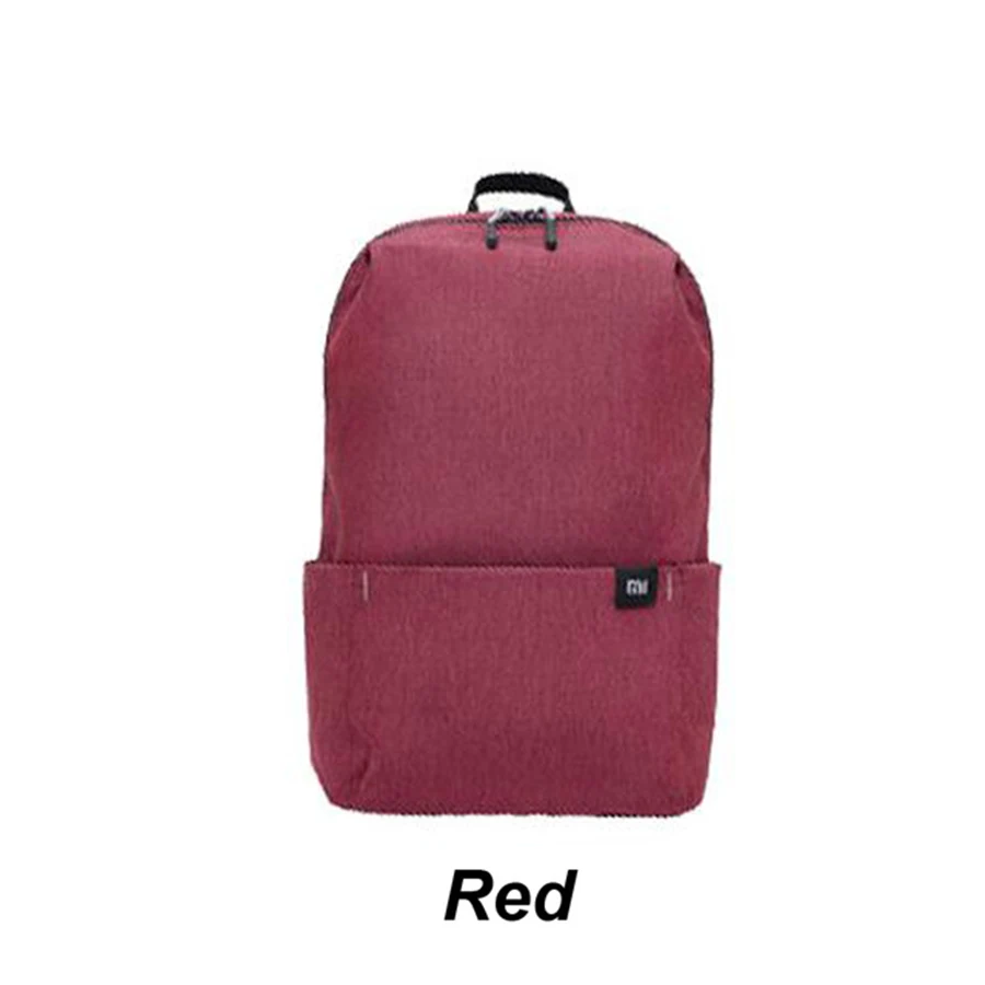 Xiaomi Mi рюкзак 10л сумка 8 цветов городской Досуг Спортивный нагрудный пакет сумки для мужчин женщин маленький размер плеча Unise - Цвет: Red Color