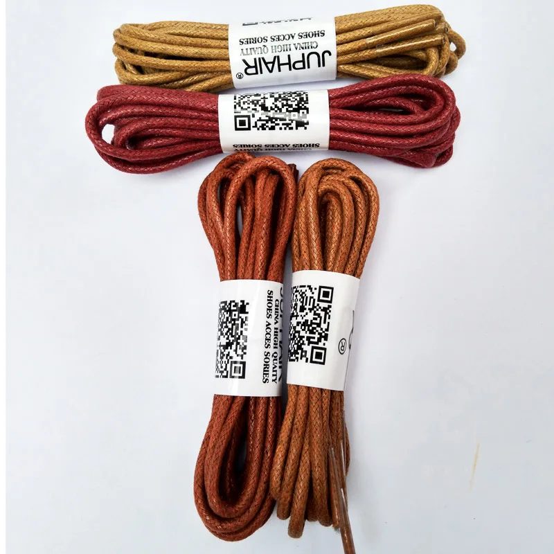 JUP 8 Pair 60-180cm Fashion Casual Leather Laces High Quality Waxed Round Shoelaces Shoestring Boots Sports Shoes Cable Ropes JUP 8 Pair 60-180cm Fashion Casual Leather Laces High Quality Waxed Round Shoelaces Shoestring Boots Sports Shoes Cable Ropes