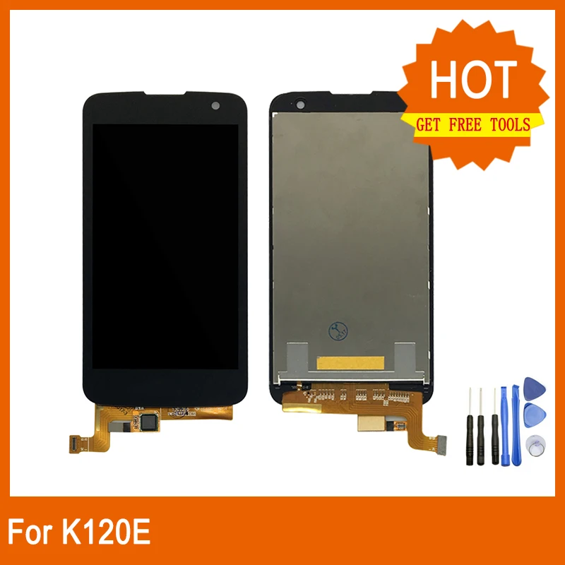 Для LG K4 LTE 4G K120 K120E K130E ЖК-дисплей Замена сенсорного дигитайзера монитор сборка +