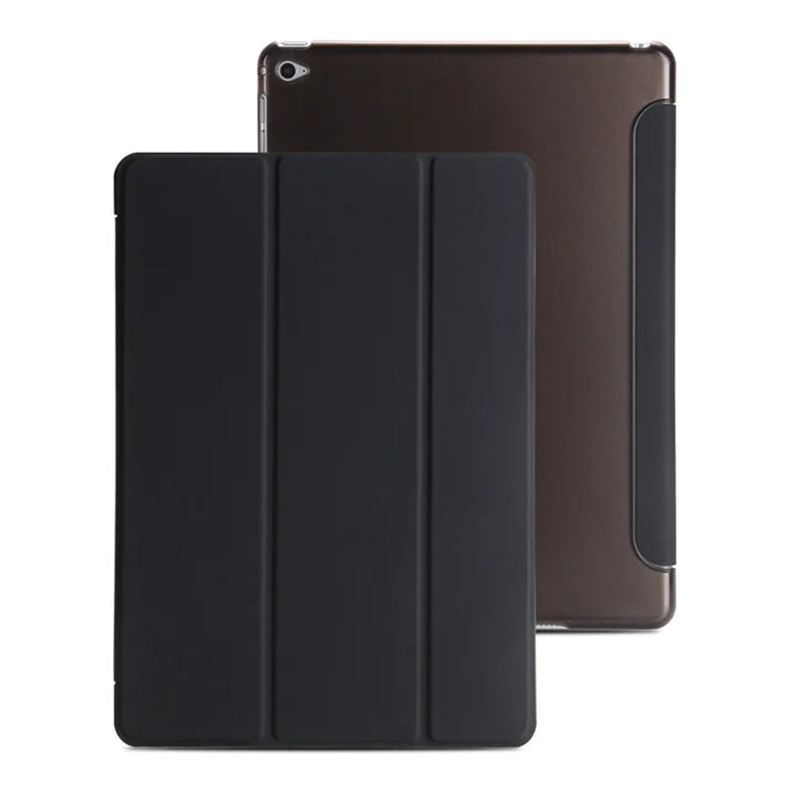 GOLP из искусственной кожи смарт-чехол для ipad 9,7 5th 6th поколения Coque откидная крышка для ipad чехол - Цвет: Black