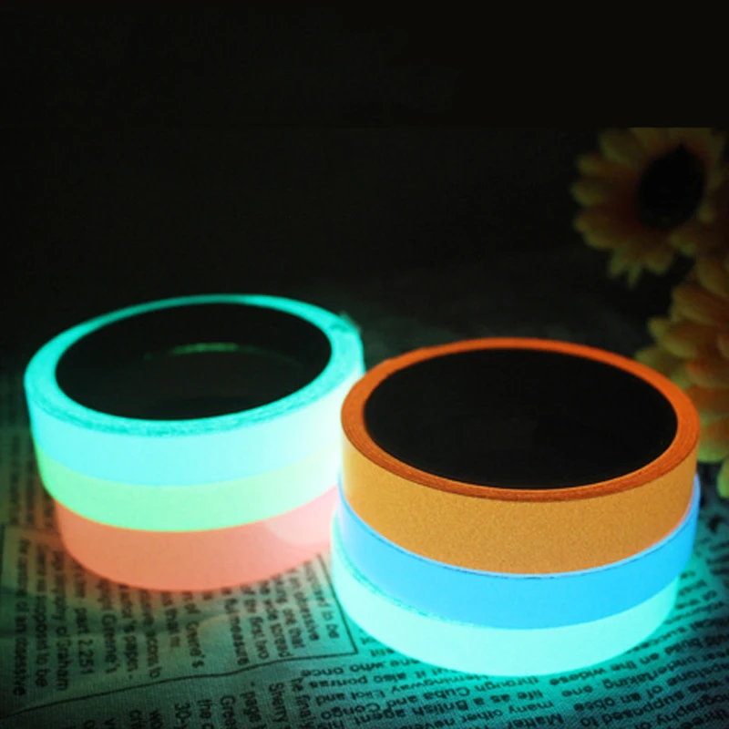 3M Luminous Tape Self-adhesive Glow In The Dark Safety Stage Sticker Home Decor