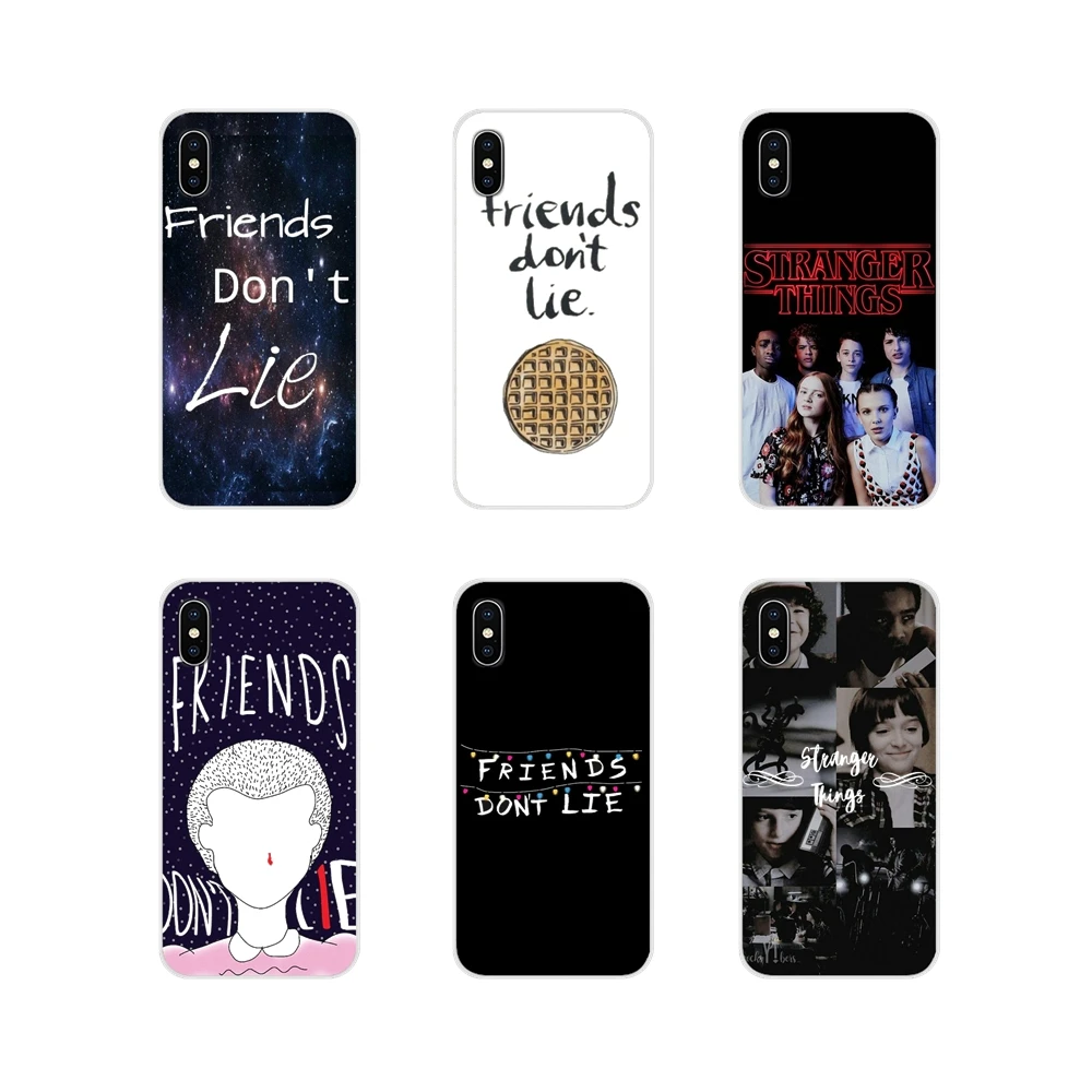 

Cell Phone Cover For Xiaomi Mi4 Mi5 Mi5S Mi6 Mi A1 A2 5X 6X 8 9 Lite SE Pro Mi Max Mix 2 3 2S stranger things friends do not lie