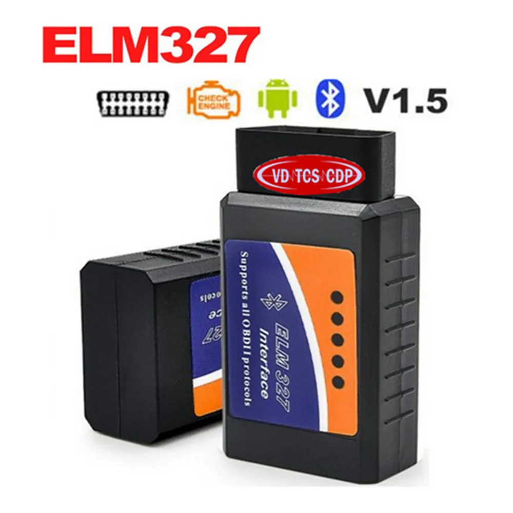 2017 ELM 327 V 1.5 BT adapter Works On Android Torque Elm327 Bluetooth ...