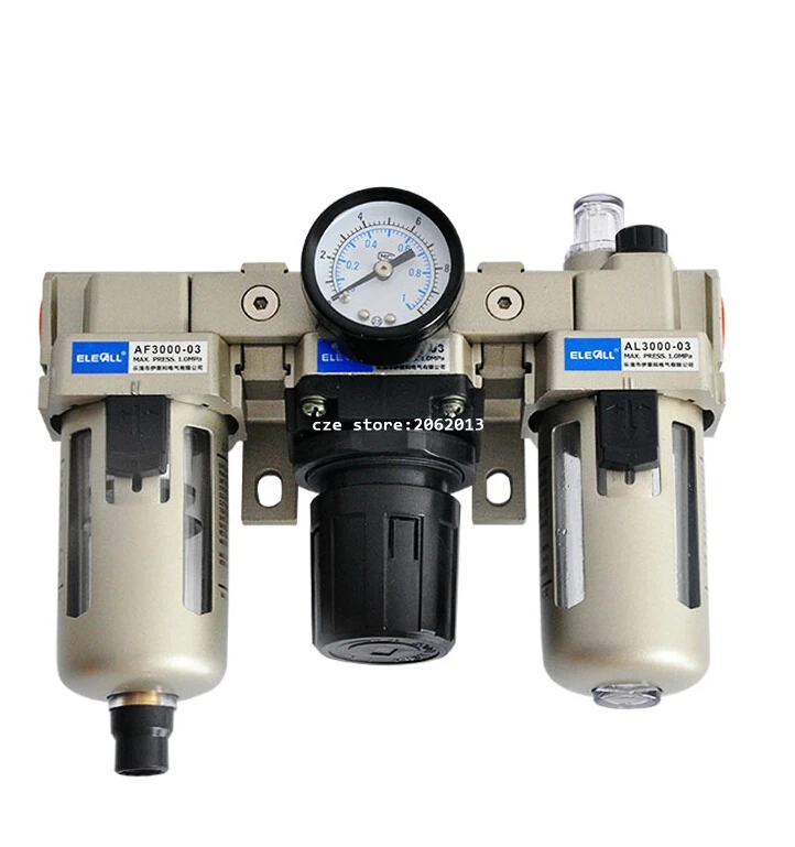 AC3000 03 Pneumatic Tools 3/8" Pneumatic FRL Air Filter
