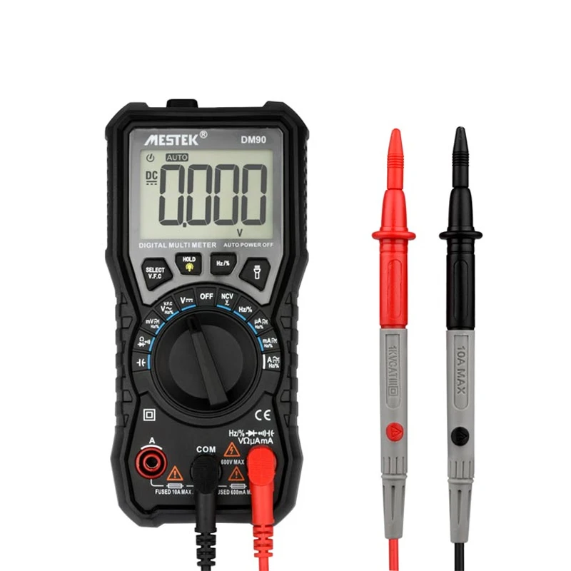 

MESTEK DM90 mini multimeter digital multimeter auto range tester multimetre better than pm18c multi meter multitester