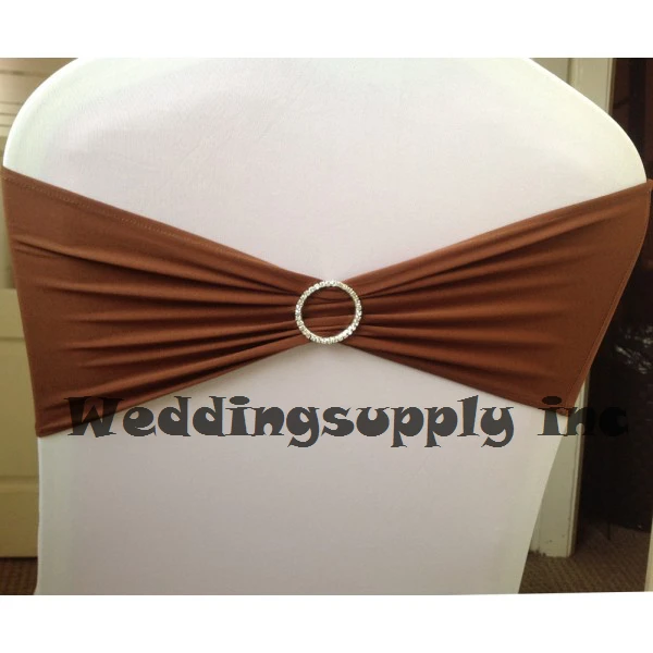 Wedding Chair Band with Round Bucklein Sashes from Home & Garden on