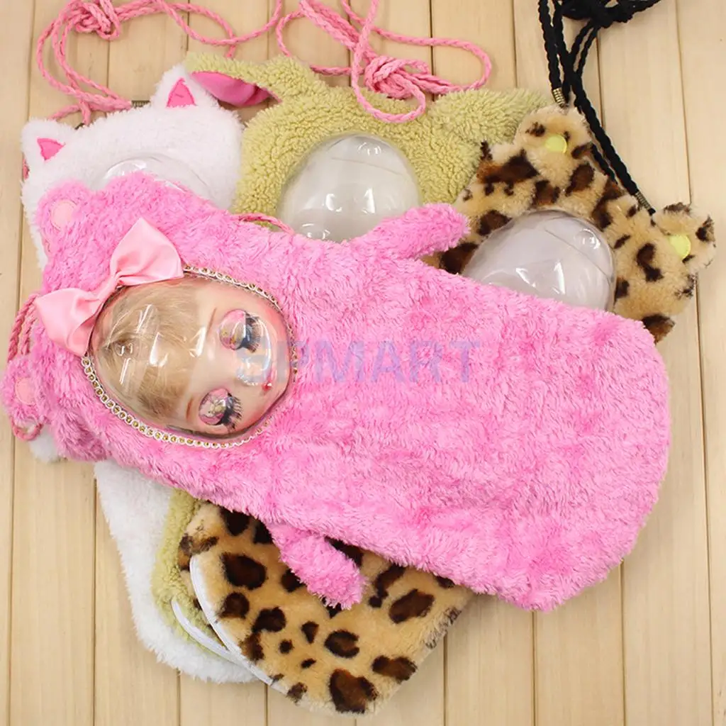1/6 Scale Single Cord Strap Zipped Sleeping Bag Case Carrier for 12'' Blythe Doll Storage and Carrying Accessories Supplies