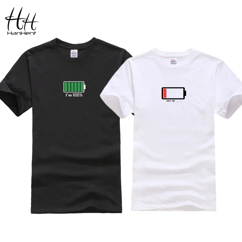 HanHent divertido diseño de la batería 2018 camiseta para parejas, regalo de San Valentín Camisetas amantes Hip Hop camiseta homme Camisetas camisa HanHent divertido diseño de la batería 2018 camiseta para parejas, regalo de San Valentín Camisetas amantes Hip Hop camiseta homme Camisetas camisa