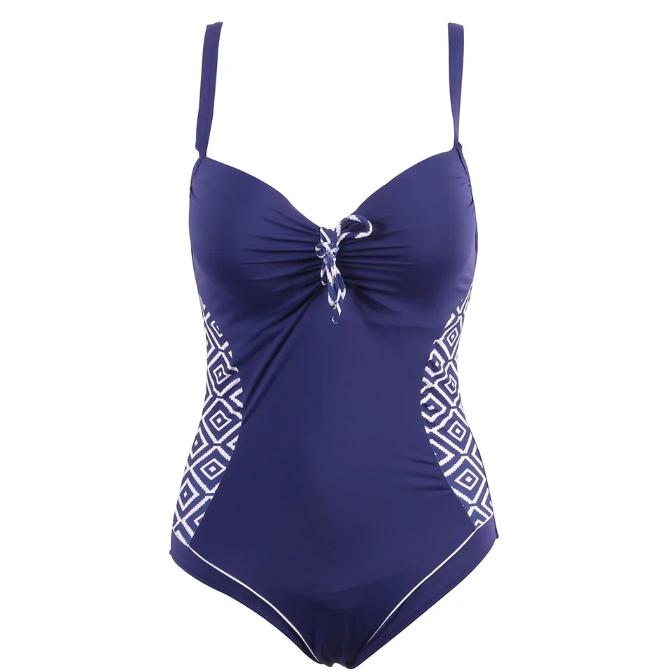 Pedaço Swimsuit Mulheres que Banham Vintage SuitsSwimwear