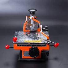 Маленькая полуавтоматическая вывеска табличка ПЕЧАТНАЯ МАШИНКА машина маркировочная машина 5 мм слово колесо металла штамповочная машина