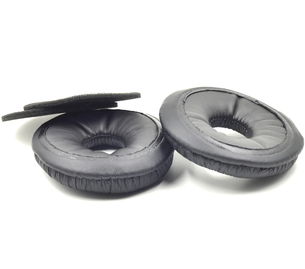 2 Pairs Black Ear pad Cushion for Technics RP-DJ1200 DJ 1200 DJ1210 DJ 1210 DJ Headphones