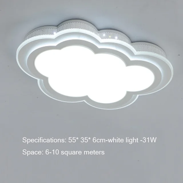 Ceiling Light Iron Acrylic Led Dimmable Ceiling Lamp Clouds
