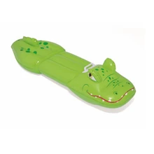 Детская Надувная езда на бассейне поплавки крокодил/Бегемот воды игрушки воздушный дом двора игрушки для бассейна Подушка для домашнего питомца