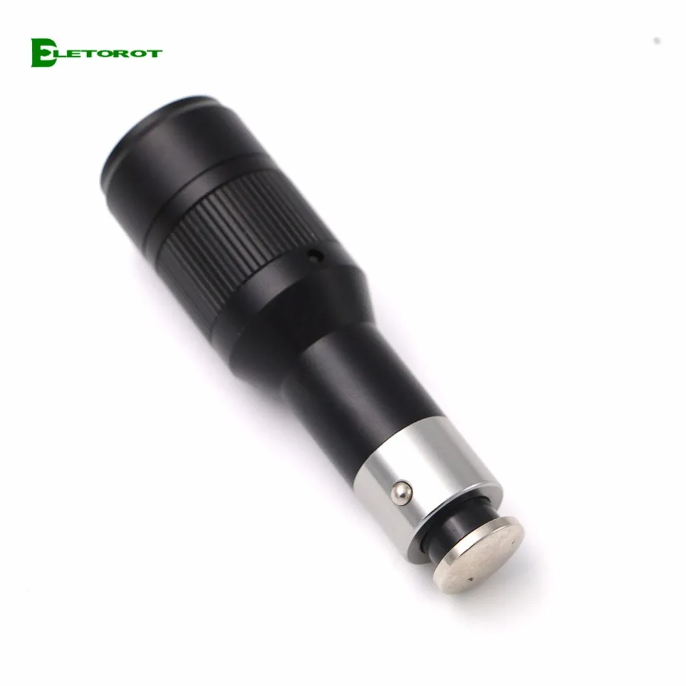 

Eletorot LED Car Charger Flashlight Rotary Switch Waterproof Outdoor Hunting Tactical Torch Lamp Built In Battery Flashlight