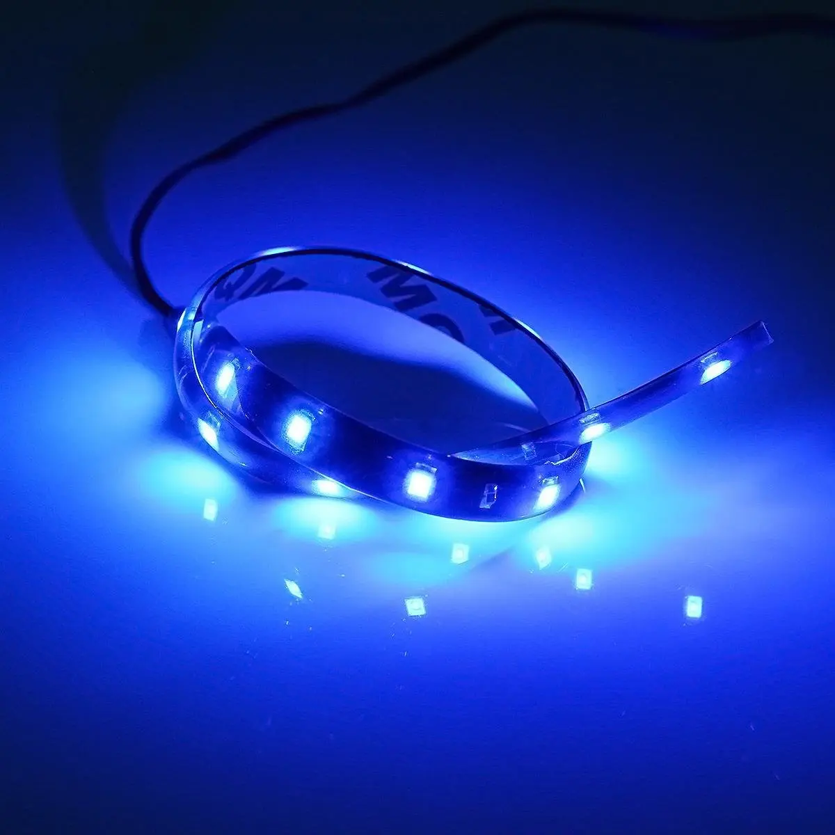 30 см синий светильник s Гибкая светодиодная лента светильник водонепроницаемый SMD 15 светодиодный s Авто декоративная лента вибростойкие Противотуманные фары глаз орла лампа