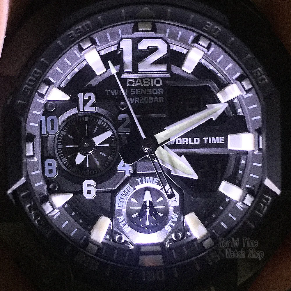 Часы Casio G SHOCK летные часы мужчины топ роскошный комплект LED военный хронограф