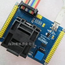 QFP80 MSP430F261X горящая розетка с золотым покрытием тестовая плата для интегральных схем тестовое гнездо для сиденья