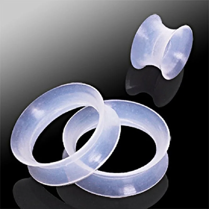 

Silicone Ear Plugs and Tunnels Piercing Glow in the Dark Ear Gauges Expanders Body Jewelry Piercing