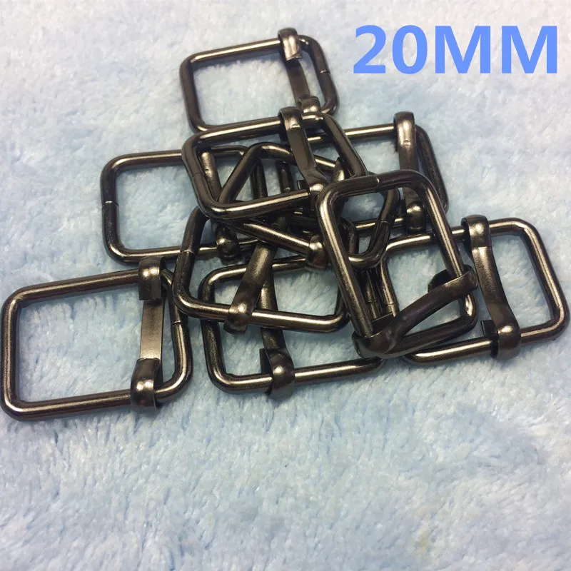 20mm gunmetal Slider Tri Glide buckle_