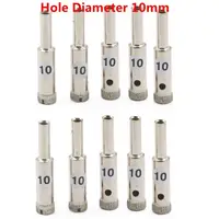 20 pièces de forets diamantés de 2 à 10 mm pour verre, pierre, carrelage, céramique, marbre 5
