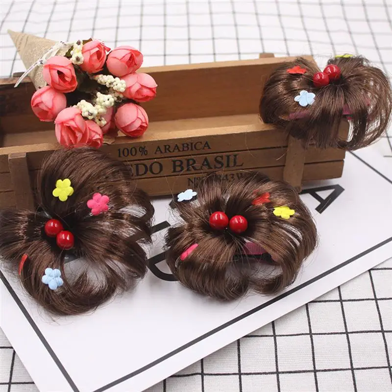 12PCS Hair Clips Decorative Mini Wig Hair Barrettes Hair Pins Hair