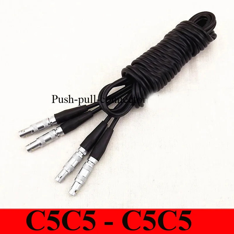 

Double LEMO C5 C5 Connector Cable For Ultrasonic Flaw Detector LEMO FFA 00 To FFA 00 C5C5 - C5C5 Cable