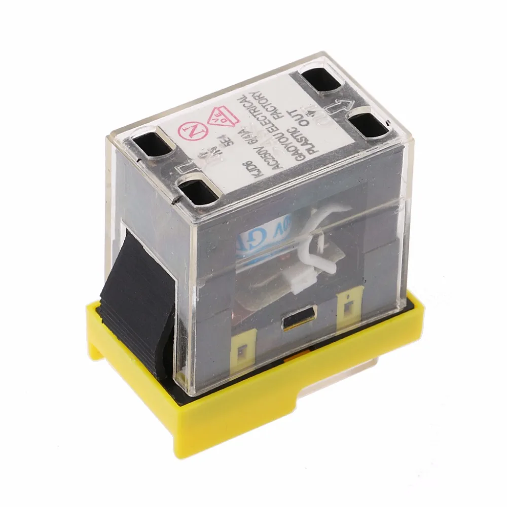 AC 250V 6/4A IP54 Водонепроницаемый электромагнитный кнопочный станок пила Резак дрель