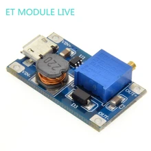 10pcsMT3608 2A Max DC-DC Step Up Power Module with MICRO USB Booster Power Module For Arduino 3.3V/5V to 5V/9V/12V/24V