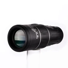 16X52 BAK4 FMC покрытие HD Широкий формат Мини Монокуляр телескоп с телефона клип алюминиевого сплава штатив путешествия охота кемпинг