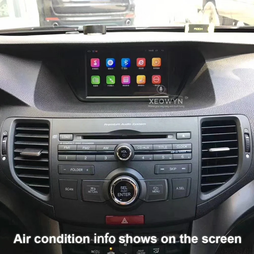Flash Deal Android 8.1 ROM32GB Quad core for Acura Tsx 2009-2014 Car radio GPS Navigation Player Radio Multimedia HD 4