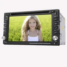 Hot Sale Unversial 2DIN 6.2” HD Win UI INdashCar DVD with GPS navigation Bluetooth FM/AM Radio Car unit Stereo player
