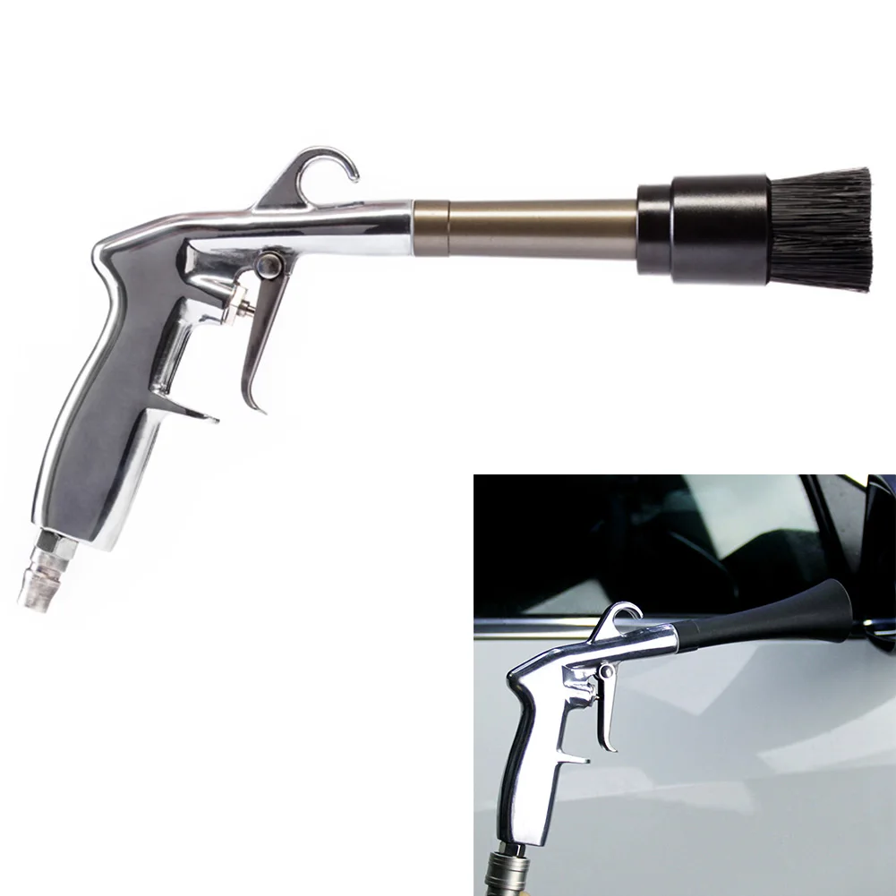 

Hot Useful Aluminium Alloy Power Cleaner Car Blower With Brush Vehicle Air Dry Duster Dryer Cleaning Tool HY99 AU23
