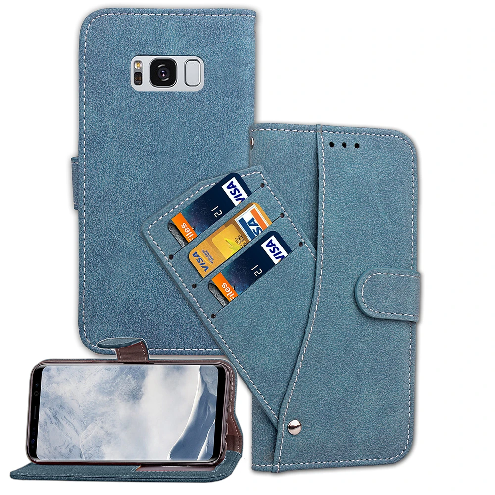 

Luxury Flip Leather Case for Samsung Galaxy S7 Edge S8 Plus Stand Cover Matte Leather Cases for Samsung Galaxy S7 Edge S8 Plus