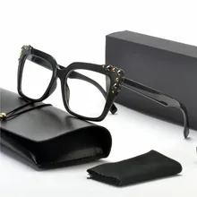 Модные женские оптические очки большой размеры более d стильный оправа для очков для женщин рецепт рамки женский NX