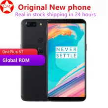 Yeni Orijinal OnePlus 5 T 6 GB 64 GB ROM 18:9 Snapdragon 835 Smartphone 6.01