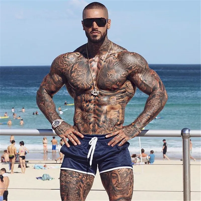 Mens Sexy Swimsuit Swimwear Men Maillot De Bain Homme Quick Dry Swimming Shorts Briefs Surf Board Beach Shorts Men Swim Trunks