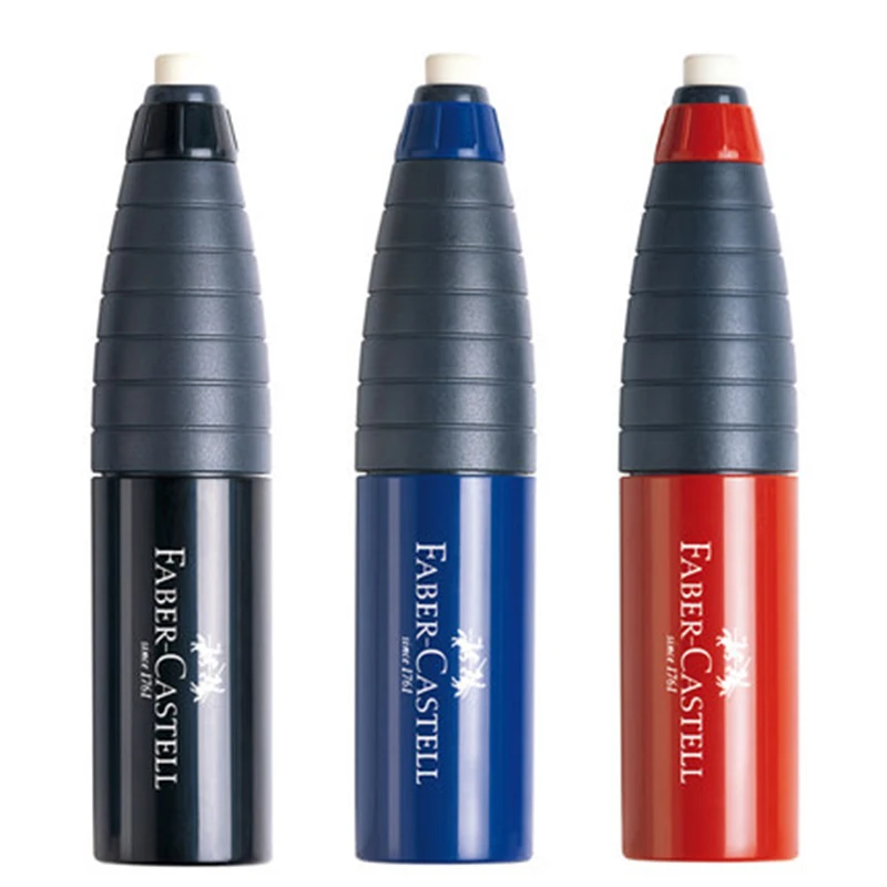 Ластик Faber-Castell вращающийся резиновый с одним отверстием 1 шт. точилка для