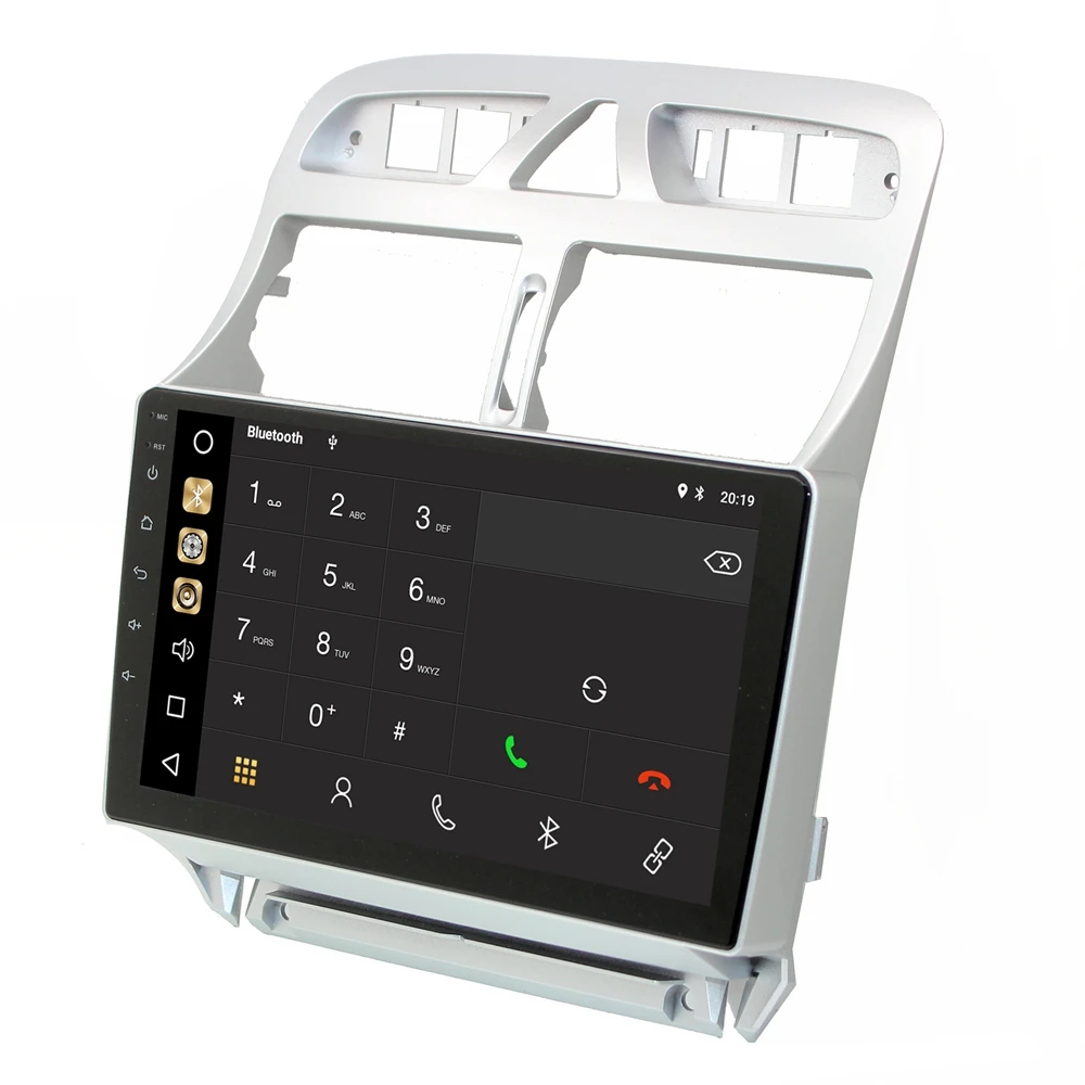 Best Octa Core 4G RAM+32G ROM Android 9.0 Car DVD GPS for Peugeot 307 Autoradio GPS Car Head Unit with with Mirror-link Wifi RDS 2