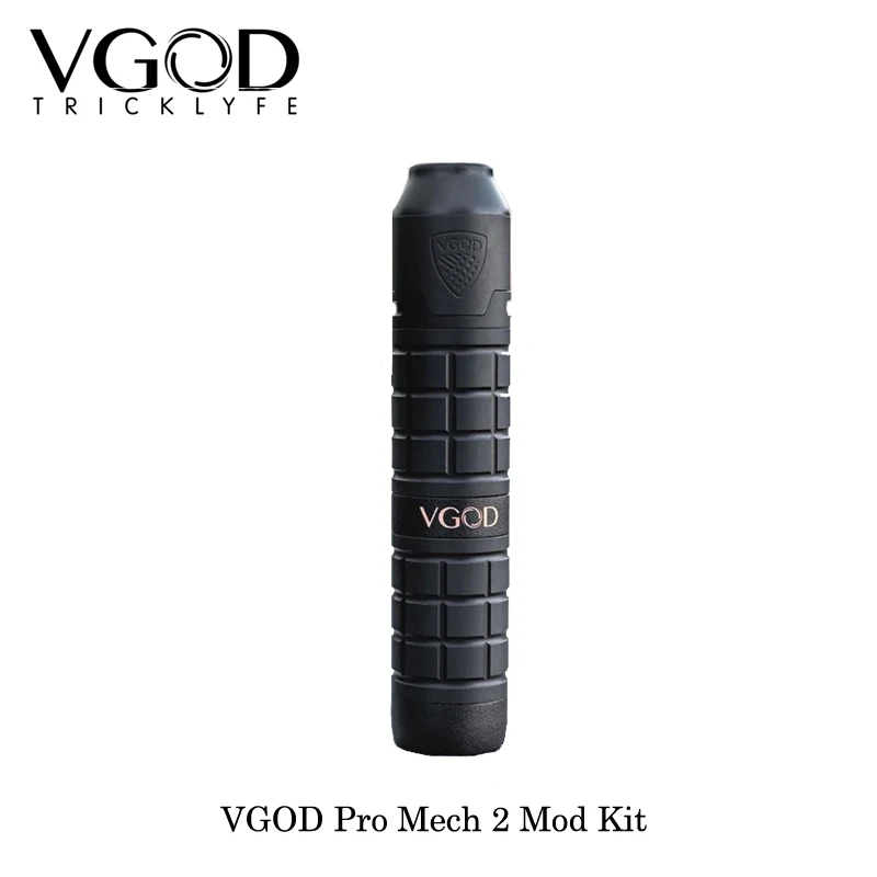 Новый Vgod Pro Mech 2 комплект мод Vape с мл Vgold Elite rdta питание от аккумулятора 18650