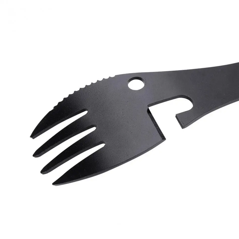 Multifunctional Camping Cookware Spoon Fork Bottle Opener Portable Tool Safety & Survival Durable Stainless Steel Fork Multifunctional Camping Cookware Spoon Fork Bottle Opener Portable Tool Safety & Survival Durable Stainless Steel Fork