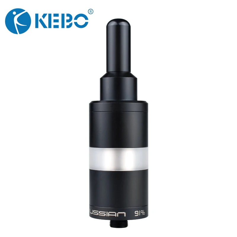 

Original KEBO the russian 91% RTA RBA Tank 4.5ml Capacity with 22mm Underfill and Airflow Control E Cigarette 510 drip tip DIY