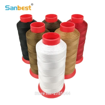 

Sanbest TEX138 Tkt20 420D/3 750Y High Tenacity Bonded Nylon66 Continuous Multi-filaments Sewing Thread-Footwear Leather TH00011