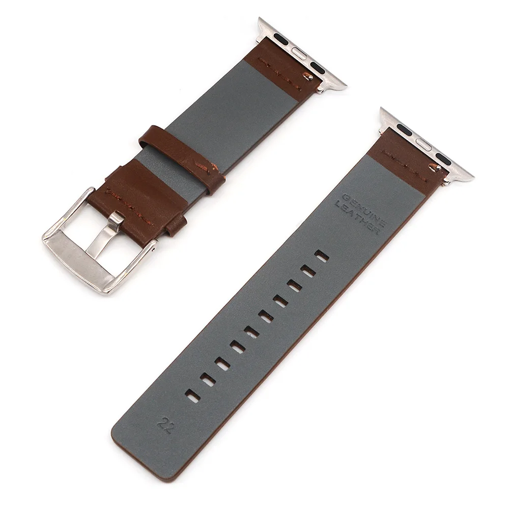 Браслет из натуральной кожи Eastar для Apple Watch 42 мм 38 iWatch аксессуары 5 4 3 2 ремешок