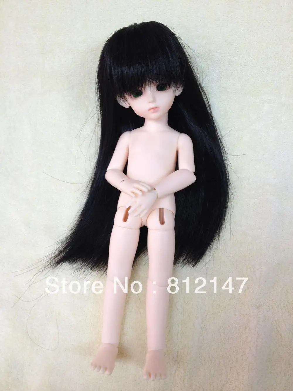 1/6(27 см) BJD куклы(включая макияж и глаза, черные волосы