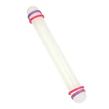 Глины Давление палочка тесто палку с антипригарным покрытием Супер легкий скольжение скалка для помадки торт Профессиональный кухонный нож еда выпечка инструмент