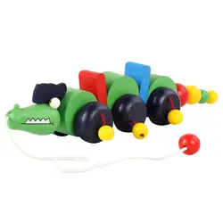 HIINST Классический Деревянный разведки развивающие игрушки очаровательны претендует крокодил best подарок на день рождения для детей Оптовая