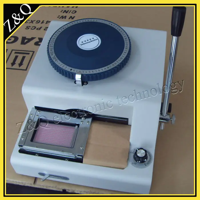 Manual 80ce pvc card embosser machine convex and concave integrate | Компьютеры и офис